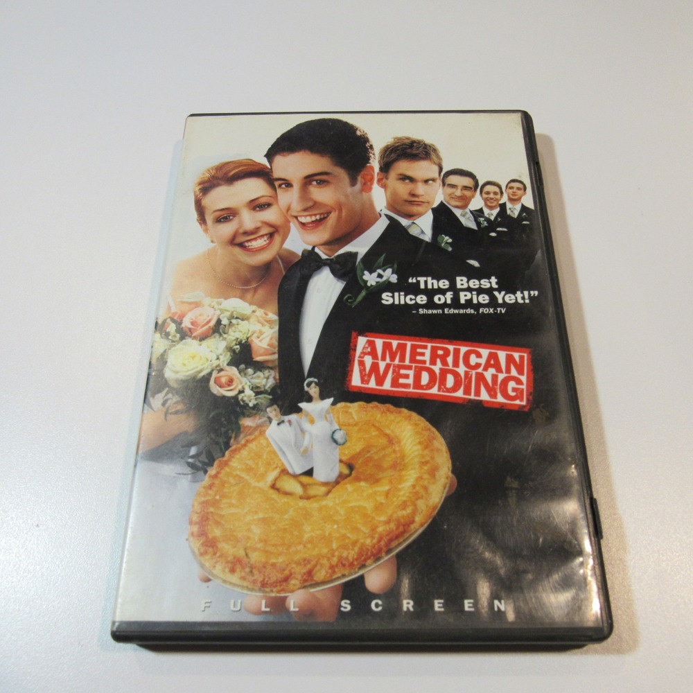 American Wedding DVD Full Screen Comedy Movie‎ Jason Biggs Alyson Hannigan